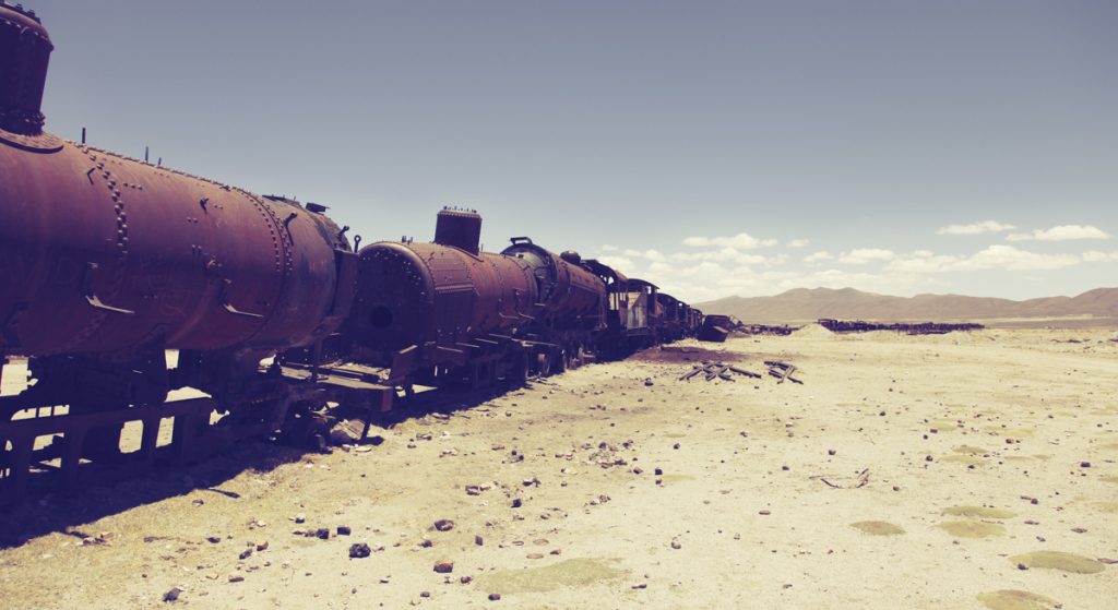 At the end, perhaps what has been left behind has not necessarily been forgotten. This train has been accepted as a natural part of the scenery, but its presence remains unnatural. I wonder if the beauty invoked by this landscape would be the same without this train.